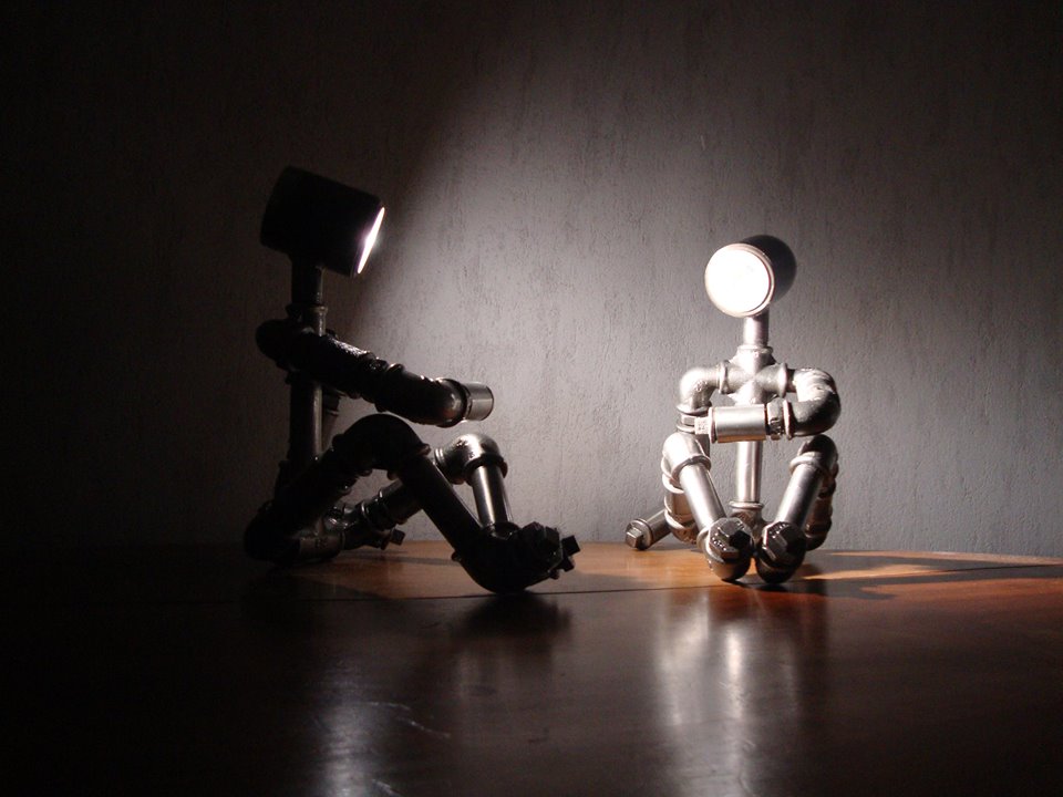 Lampes robots-